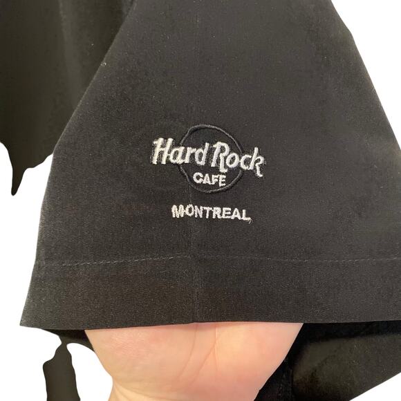 Dragonfly Clothing Elvis Presley The King Black Rocker Satin Button Up Size XL - Picture 8 of 16